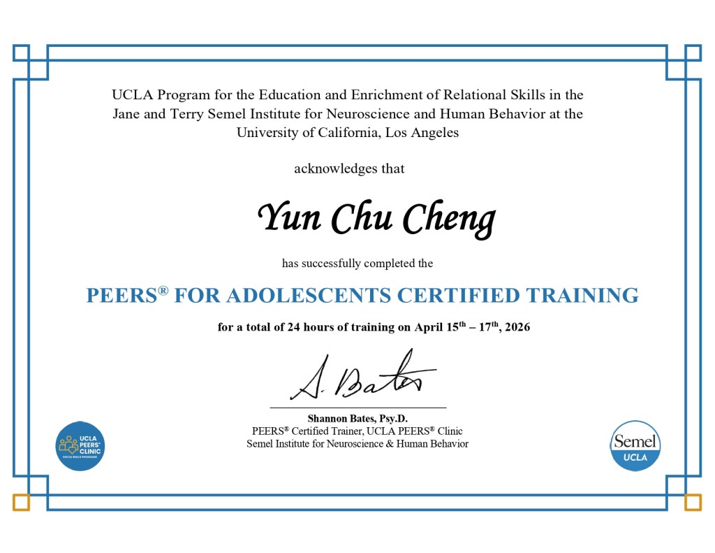 PEERS® for adolescents